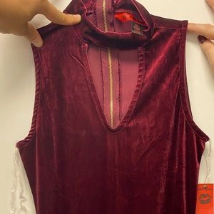 Hot Kiss Medium velvet romper